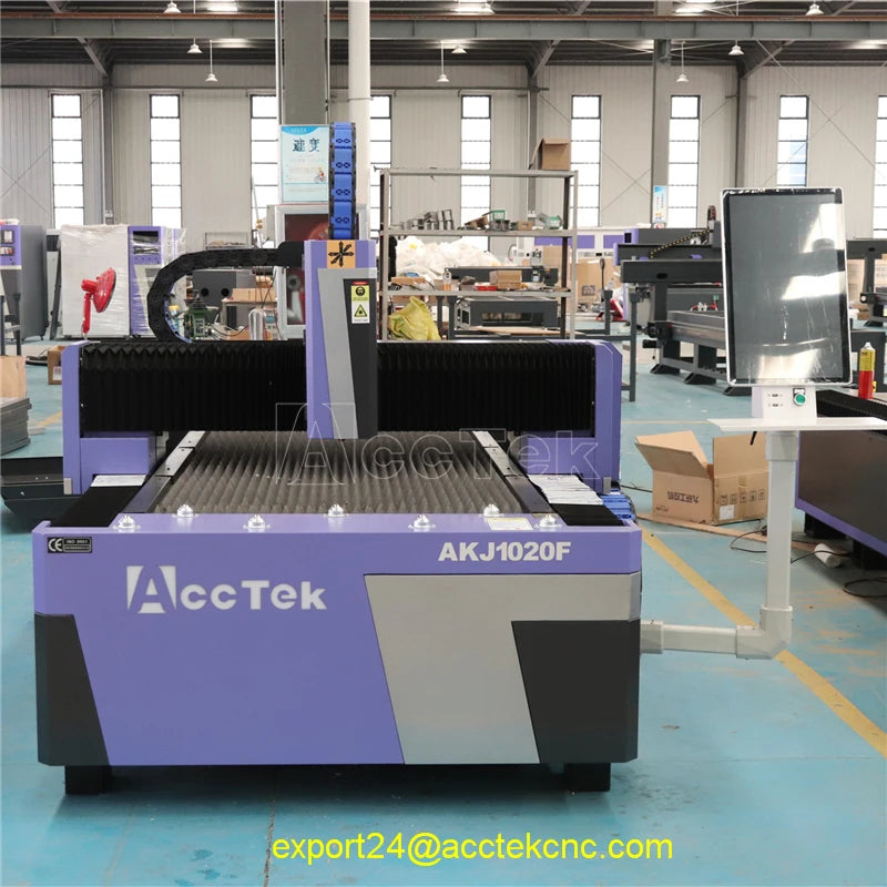 2024 Au3tech Controller And Head 1000W 1500W 2000W 3000W 6000W Fiber CNC Metal Laser Cutting Machine 1020 With CE Certification