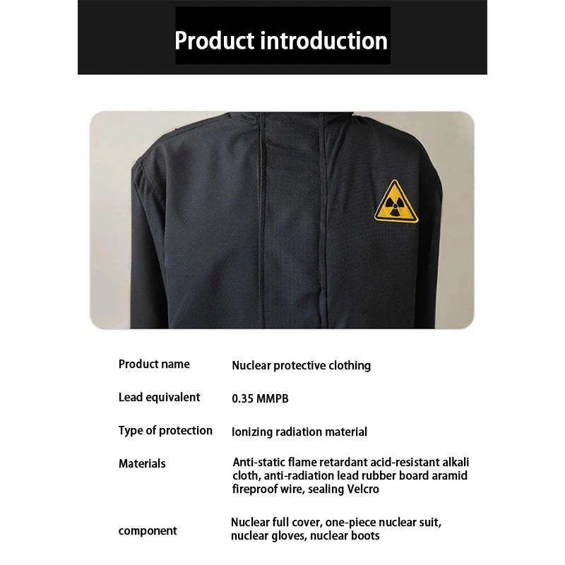 Nuclear Industry Protection Nuclear Wastewater Anti-Nuclear Nuclear Radiation Chemical Proof Protection Protective Suit