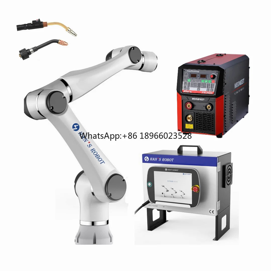 Collaborative Robot Hans Cobot Elfin E10L 10Kg Payload 1300mm Working Reach With Mig Welders for MIG Automatic Welding Robot