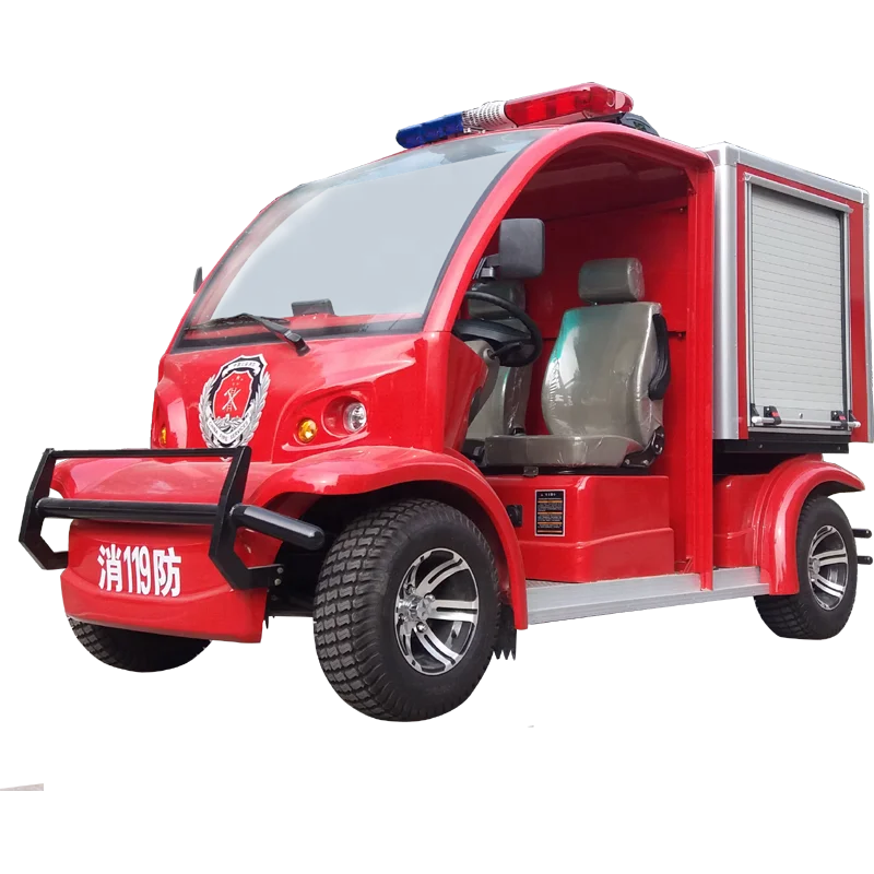 Mini Electric Fire Fighting Truck for Emergency /Hot Selling China Factory Customized Electric Fire Fighting Cart for Sale