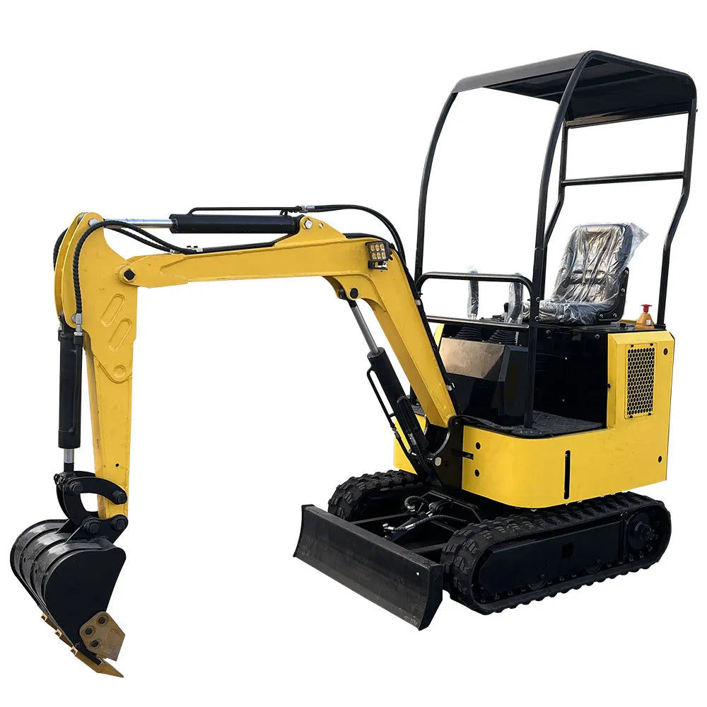 Mini hydraulic excavator home cheap excavator side swing new rural rehabilitation customized