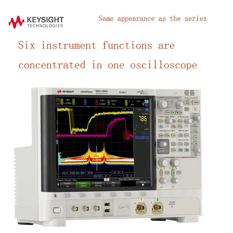 Oscilloscope MSOX6002A Mixed signal Stable performance Test Measuring instrument oscilloscope price