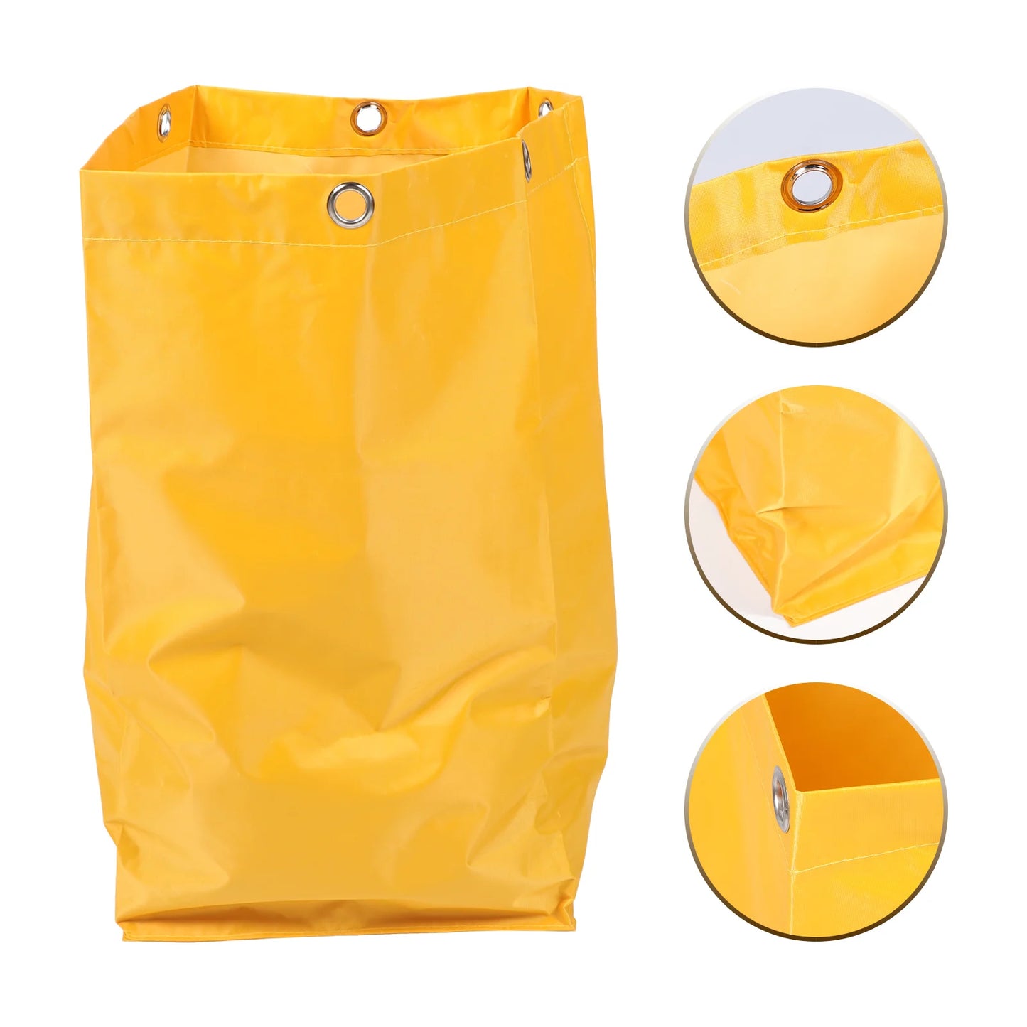 Canvas Bag Cleaning Car Replacement Garbage Cart Janitorial Pouch Trash Bags for Housekeeping Outdoor