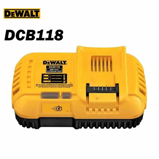 DEWALT DCB118 Fast Charger 18V 20V 60V MAX Charge Rapid Charger For Dewalt 18V 20V 60V Lithium Battery