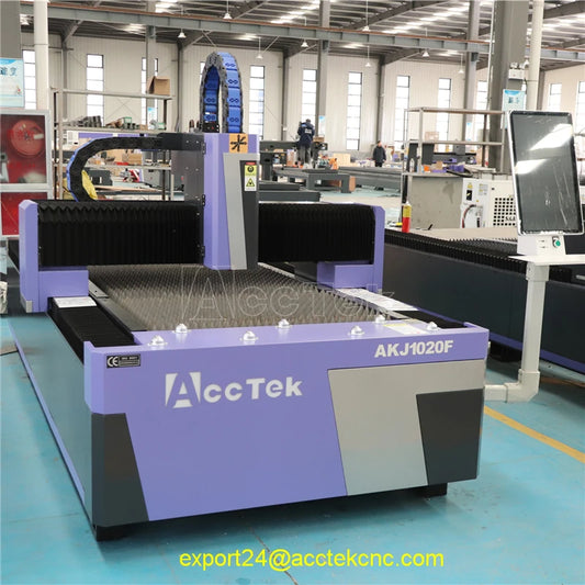 2024 Au3tech Controller And Head 1000W 1500W 2000W 3000W 6000W Fiber CNC Metal Laser Cutting Machine 1020 With CE Certification