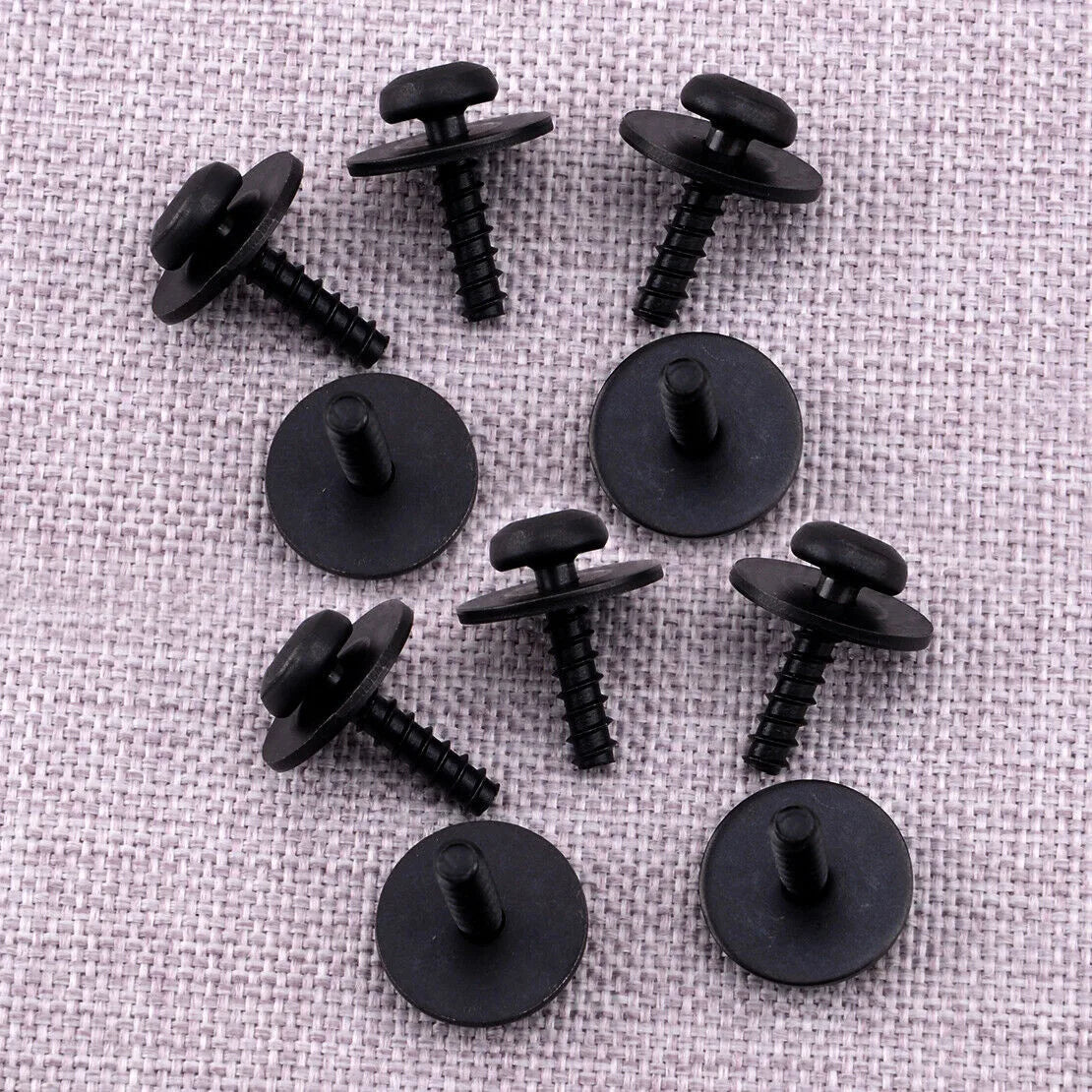 10Pcs M5-2.2 X 20mm Screw Bolt Torx Screw Car Fender Bumper Hexagon Head Screw Washer Self-tapping Screw For Ford Focus Escape