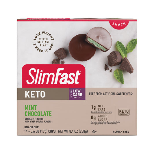 Keto Snack Cup, Mint Chocolate, 14 Count