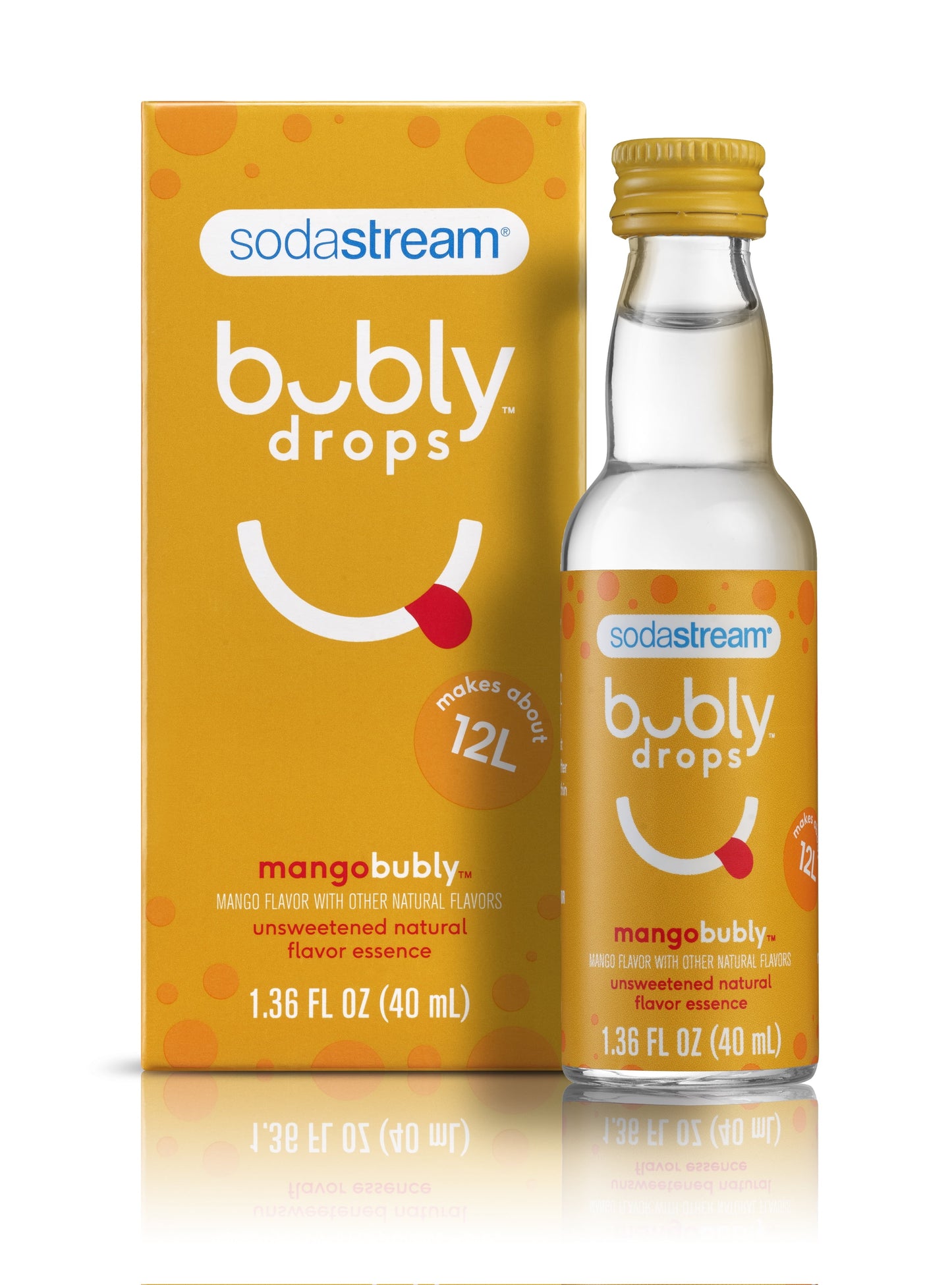 Bubly Drops Mango Flavored Sparkling Water Flavor Mix, 1.36 Fl Oz