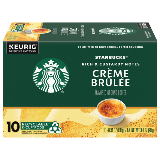 ® Crème Brulée Flavored Coffee K-Cup Pods 10 Ct Box