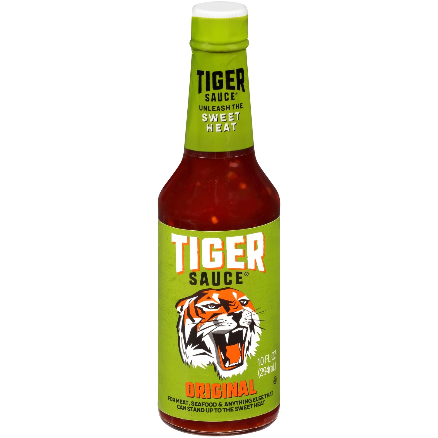 Tiger Sauce Original Hot Sauce, 10 Fl Oz Bottle