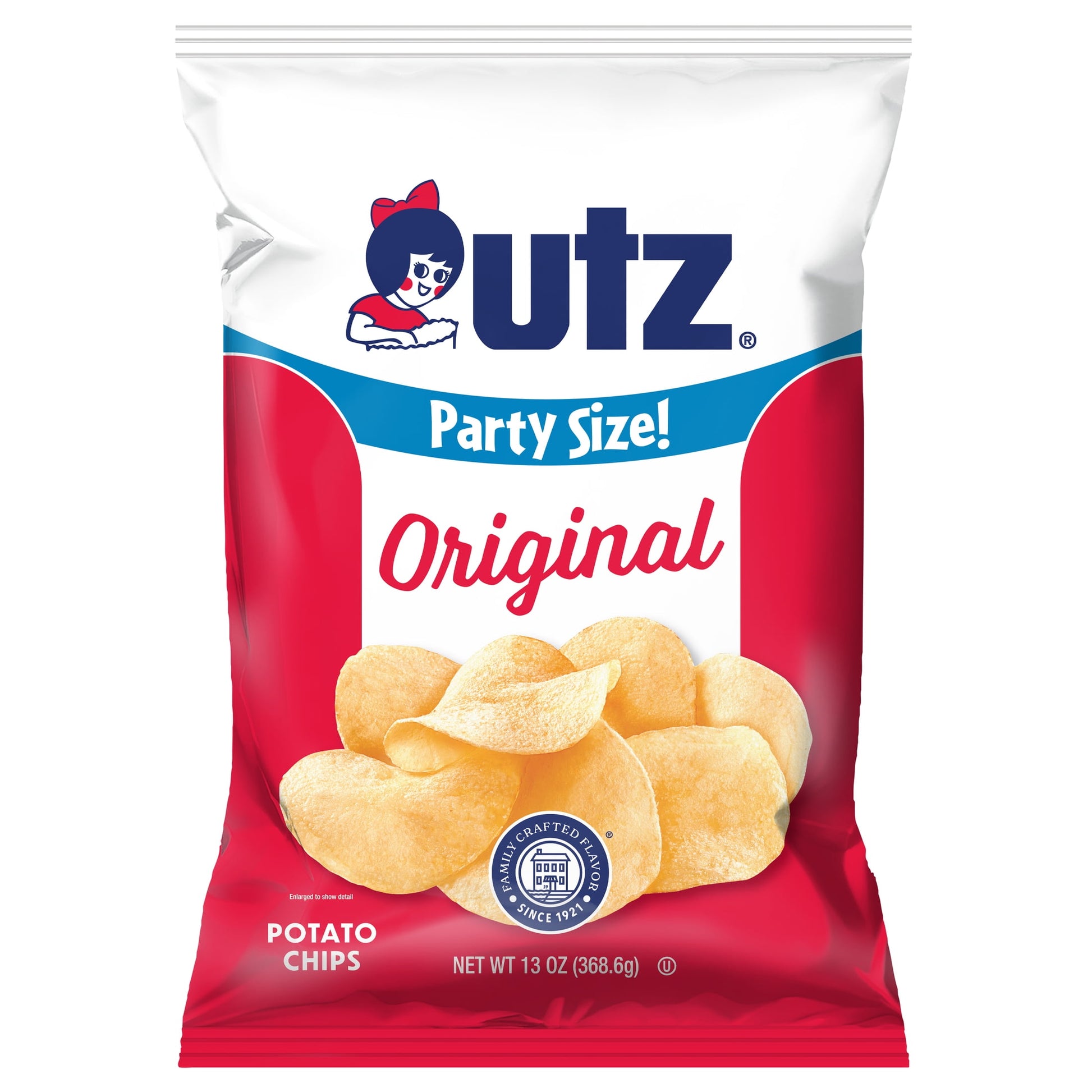 Original Potato Chips, Gluten-Free, Party Size, 13 Oz Bag