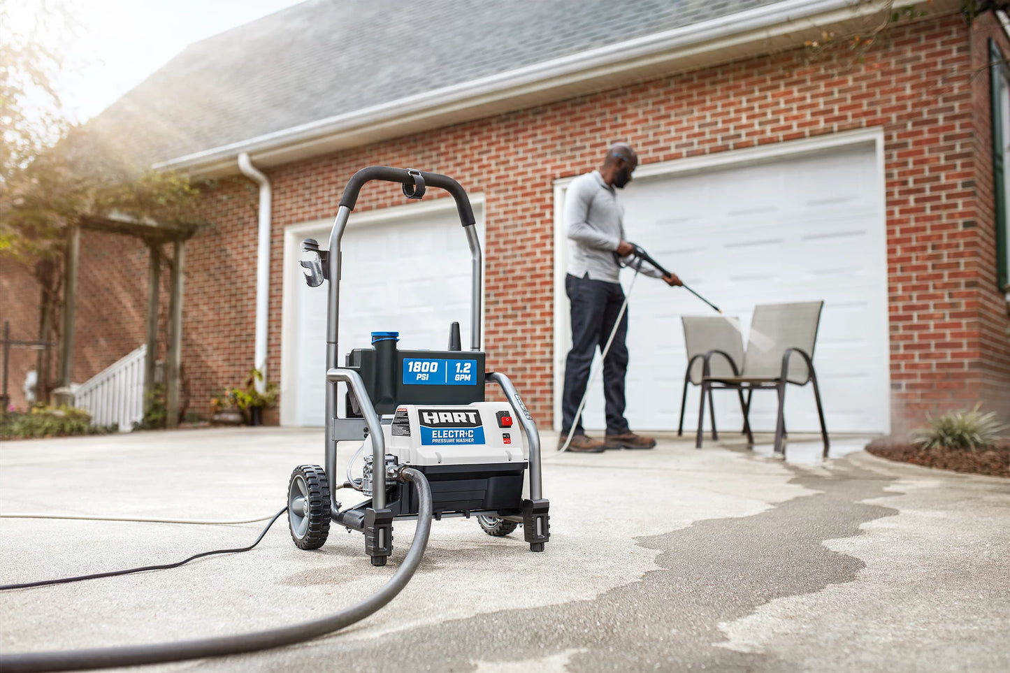 1800 PSI at 1.2 GPM Electric Pressure Washer