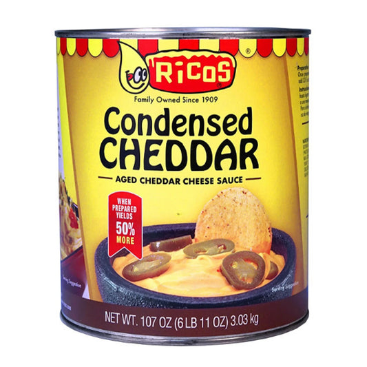 ® Condensed Aged Cheddar Cheese Sauce, 107 Oz Can, Shelf-Stable