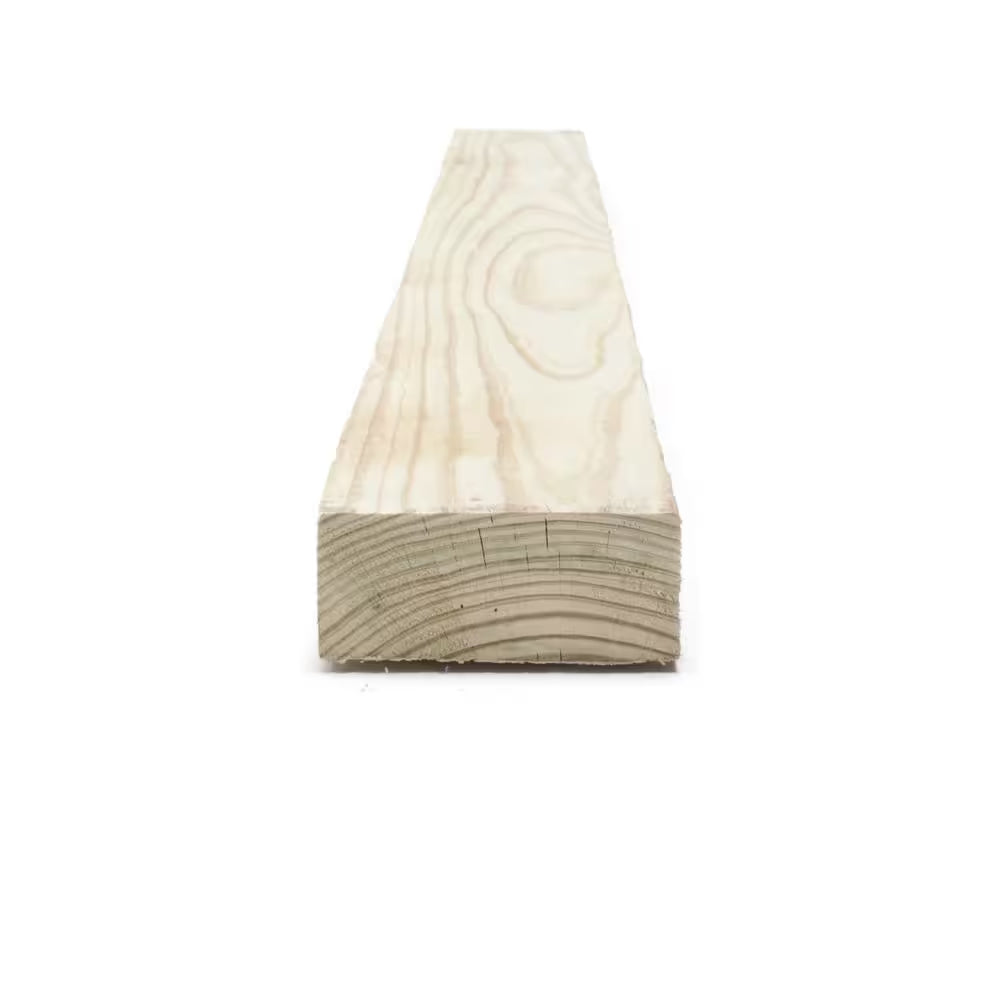 2 In. X 4 In. X 4 Ft. Premium Ground Contact Pressure-Treated Lumber (3-Pack)