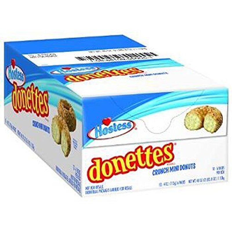 Product of Hostess, Donettes Mini Crunch Donut, Count 10 (4 Oz) - Cakes &