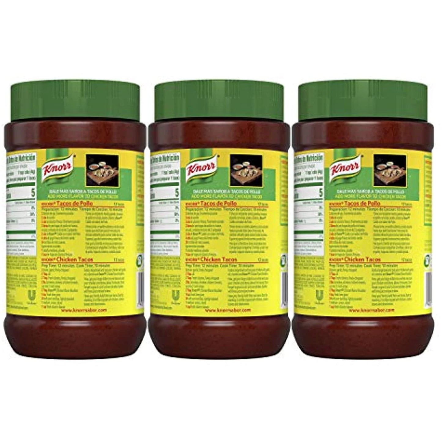 Granulated Chicken Flavor Bouillon for Sauces, Gravies and Soups Chicken Bouillon Fat and Cholesterol Free 2 Lb 3 Pack