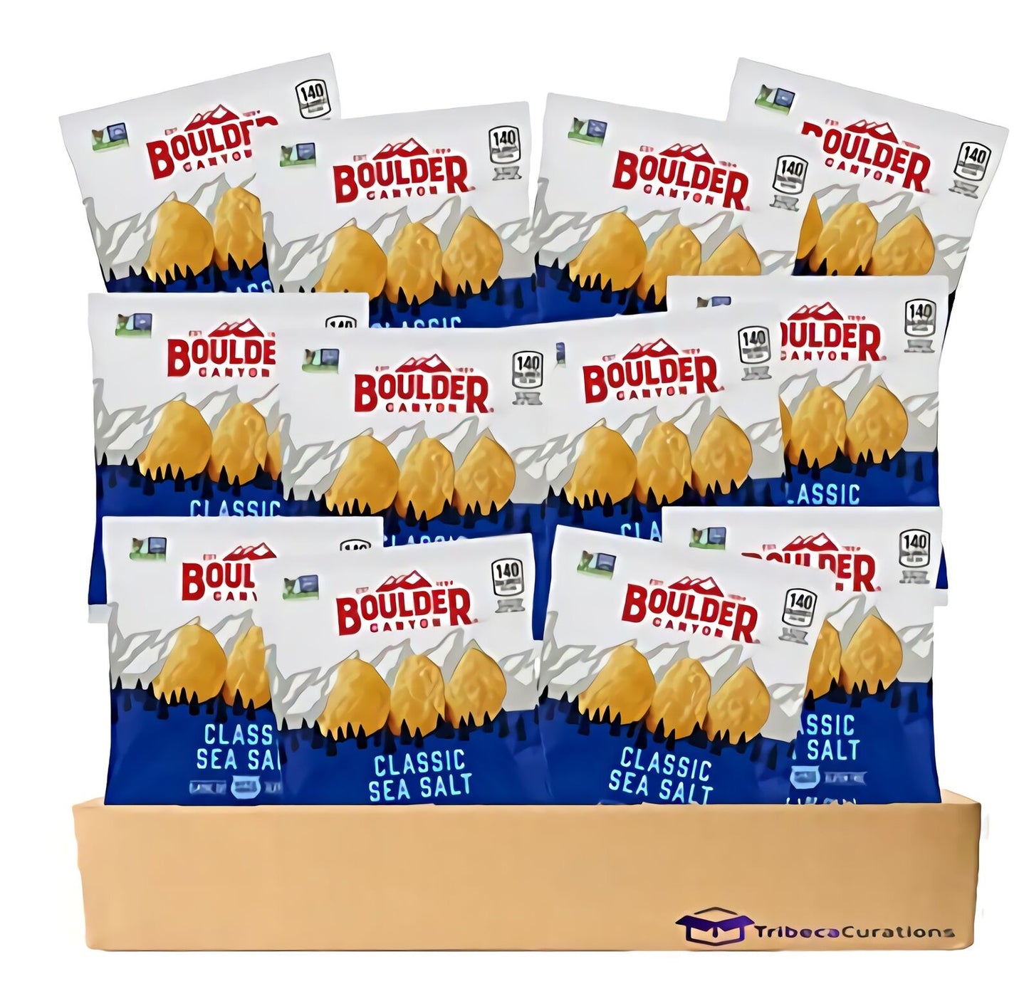 Tribeca Curations | Boulder Canyon Sea Salt Kettle Style Potato Chips | 1 Ounce
