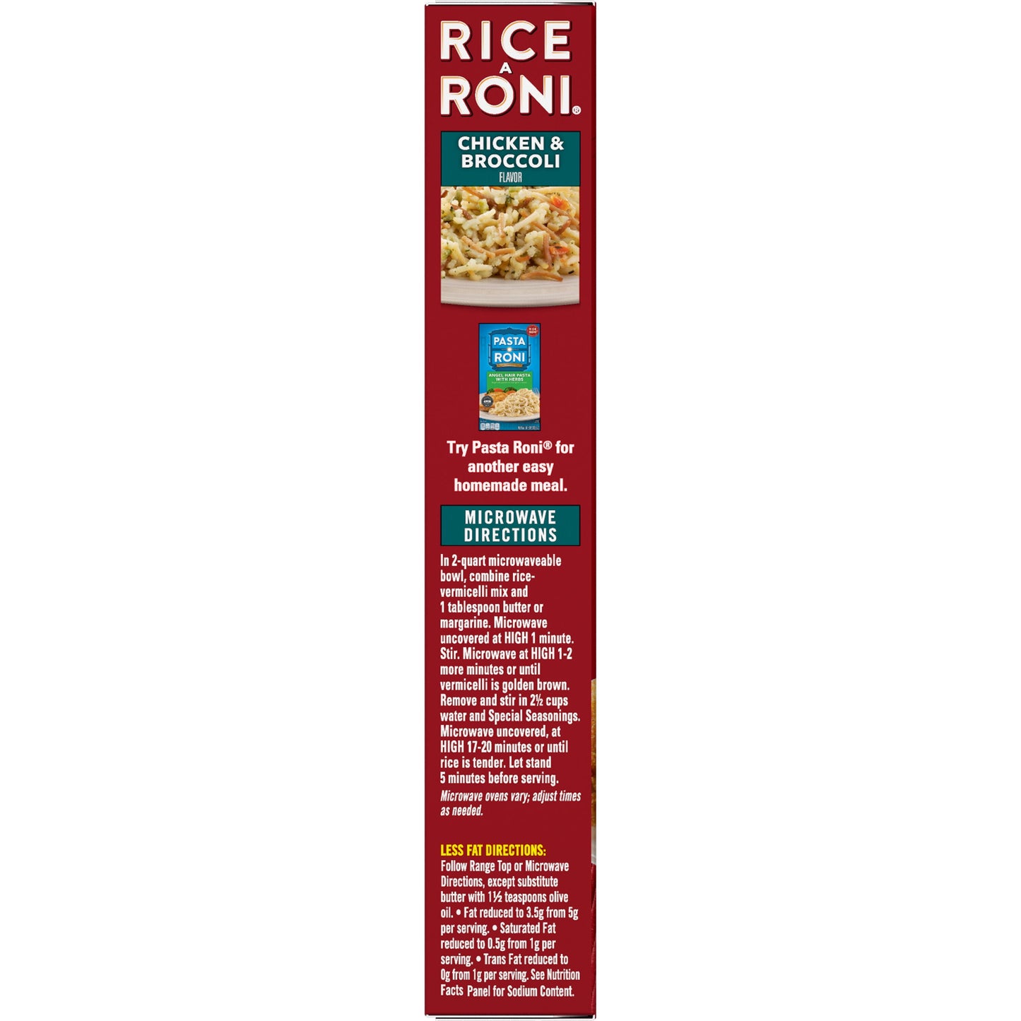 Chicken & Broccoli Rice & Vermicelli Mix Packaged Meal, 4.9 Oz Shelf-Stable Box