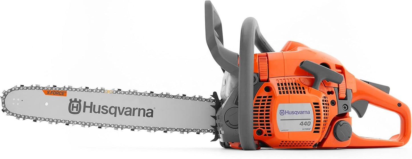 440 18 Inch Gas Chainsaw 40.9-Cc 2-Cycle