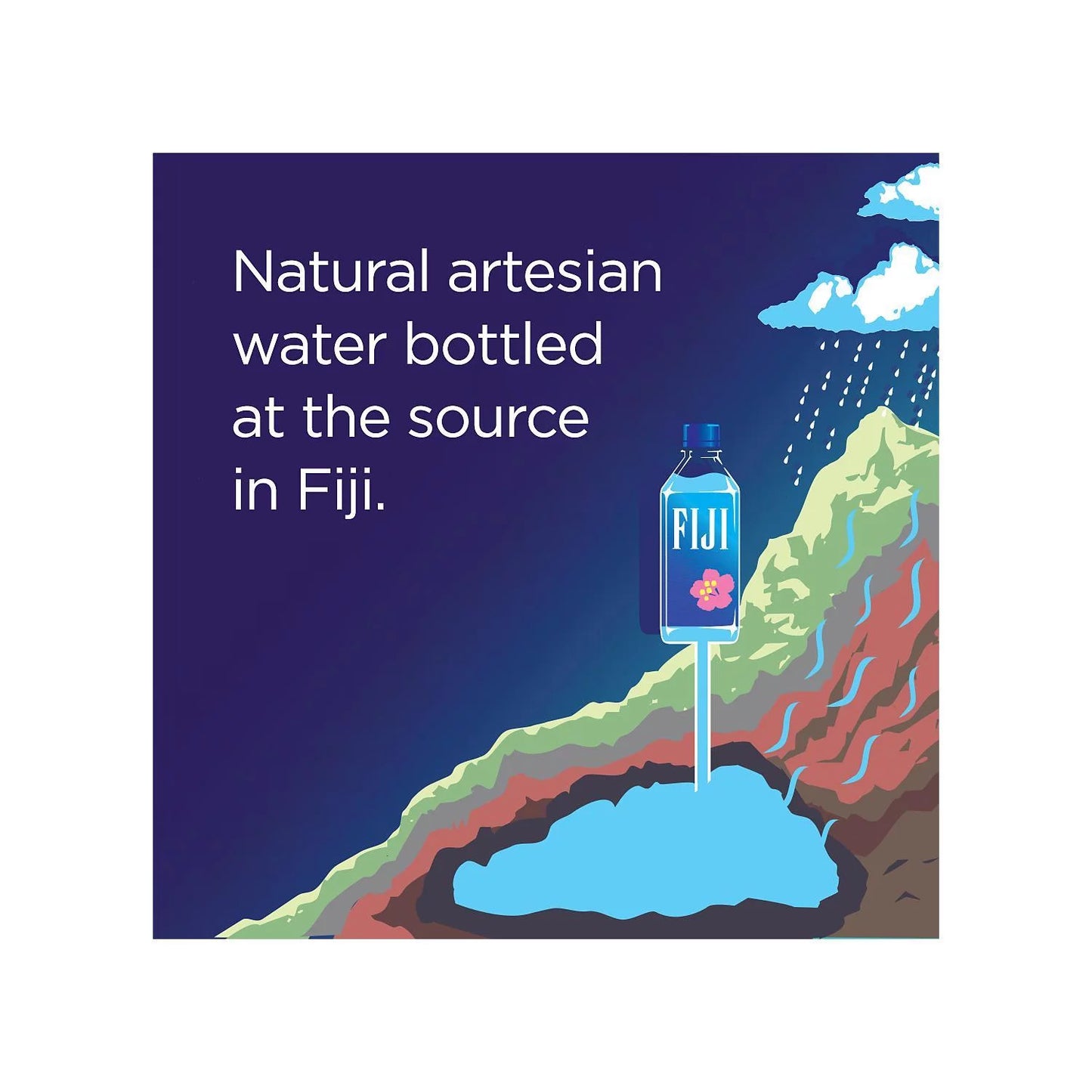 Fiji Natural Artesian Water (16.9Oz / 24Pk)