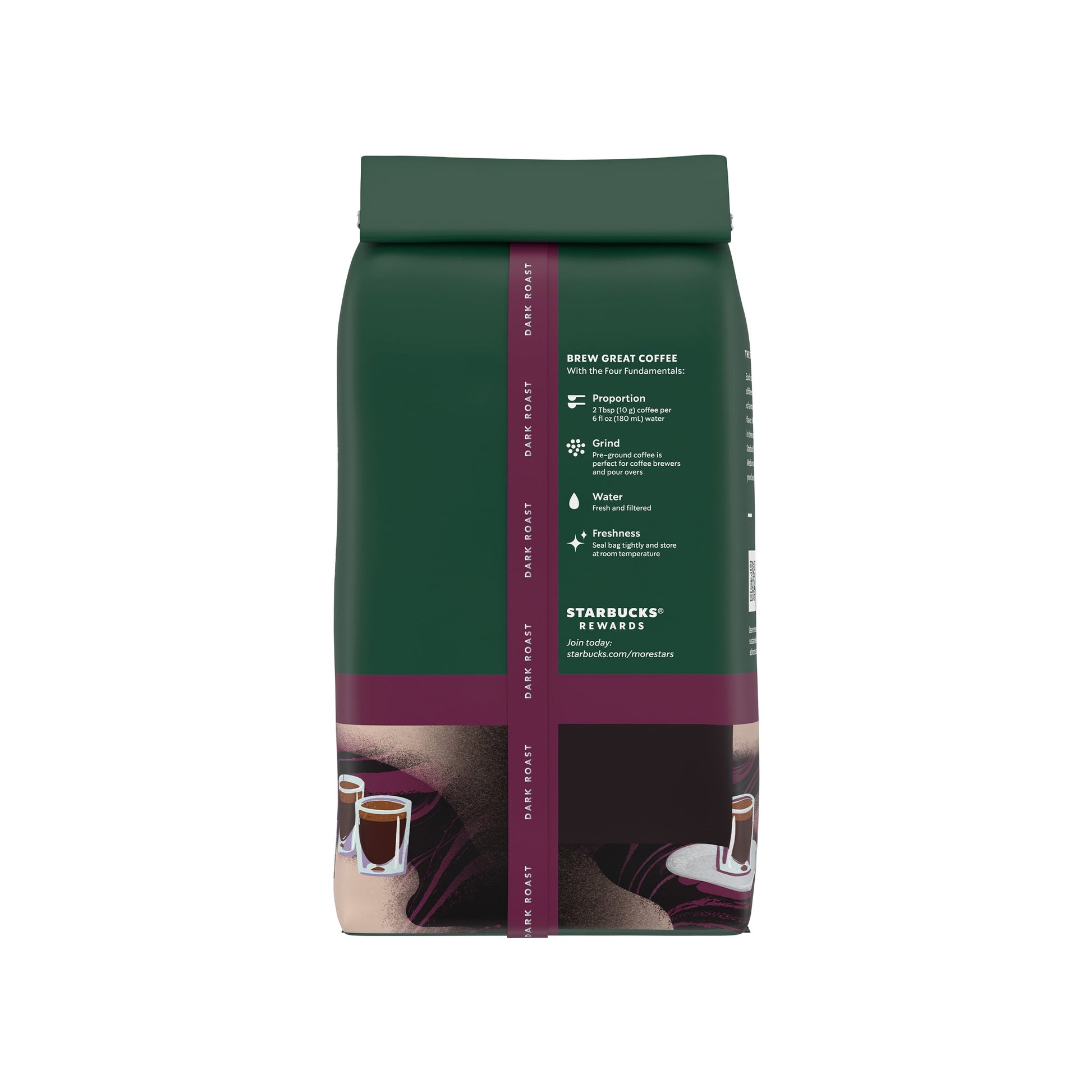 Espresso Roast, Dark Roast Ground Coffee, 100% Arabica, 12 Oz