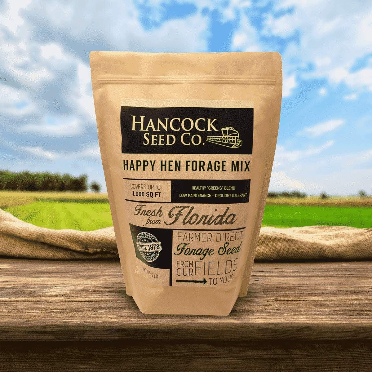 Hancock'S Happy Hen Forage Seed Mix - 25 Lbs.