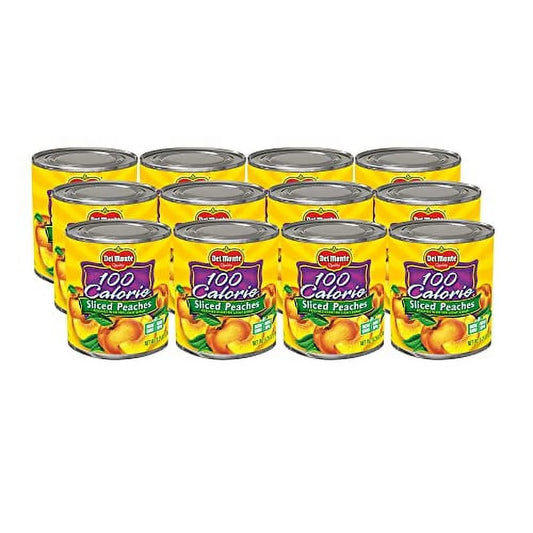 Canned Sliced Peaches in Extra-Light Syrup, 8.25 Ounce (Pack of 12)