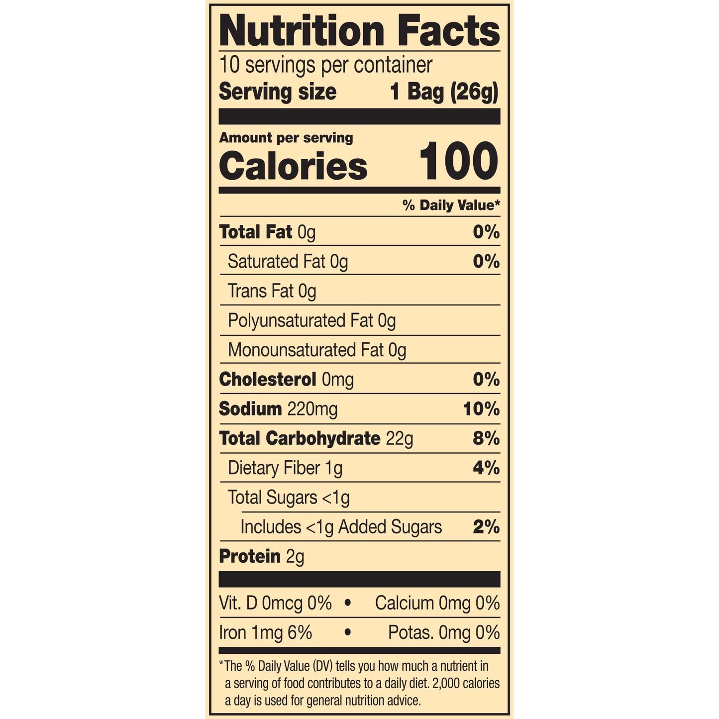 Mini Pretzels, 100 Calorie Individual Packs, Multipack 10 Ct