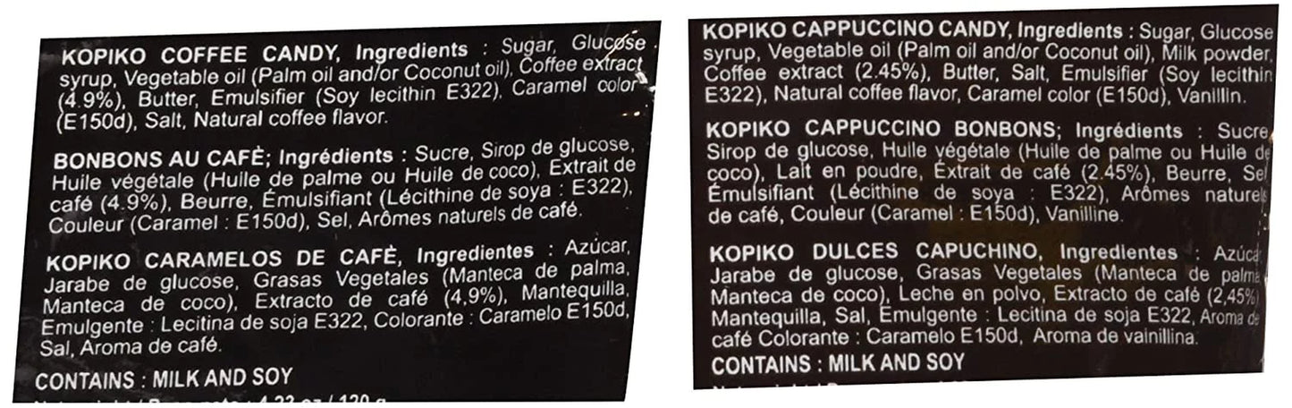 Candy Variety Pack (Coffee and Cappuccino), 4.23 Ounce (Pack of 2)