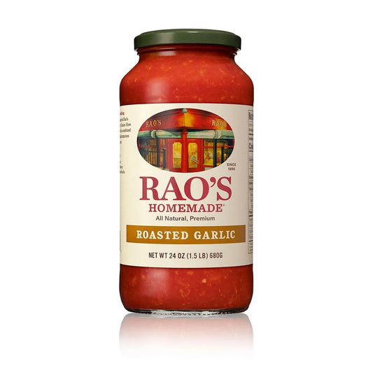 Roasted Garlic Pasta Sauce, Made with Slow Simmered Tomatoes & Fresh Garlic, 24 Oz