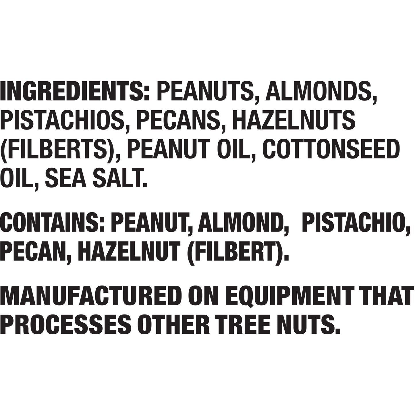 NUT-RITION Heart Healthy Mix with Peanuts, Almonds, Pistachios, Pecans, Hazelnuts & Sea Salt, 1.5 Oz Bag (Pack of 18)