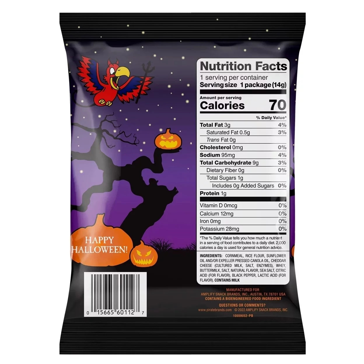 Aged White Cheddar Puffs Halloween, 0.5 Ounce (40 Count)