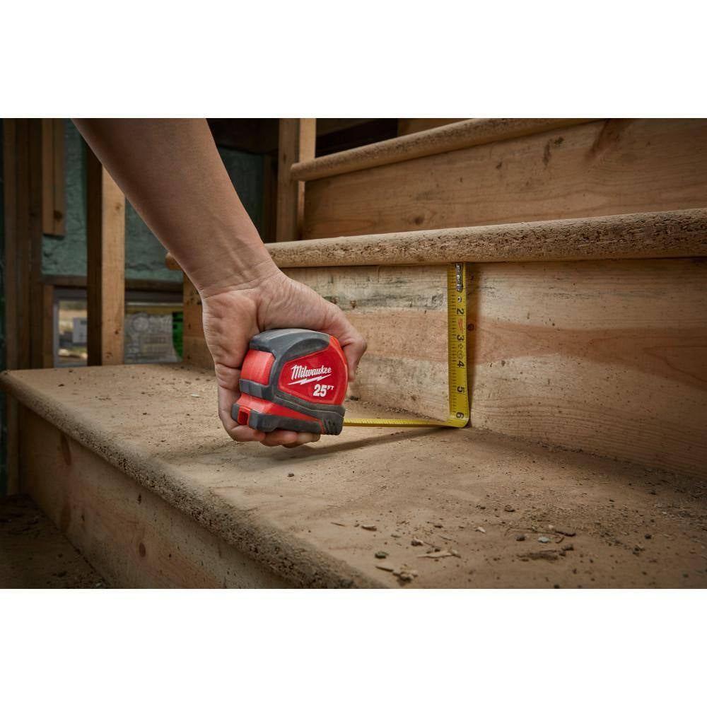 25 Ft. Compact Tape Measure (2-Pack)