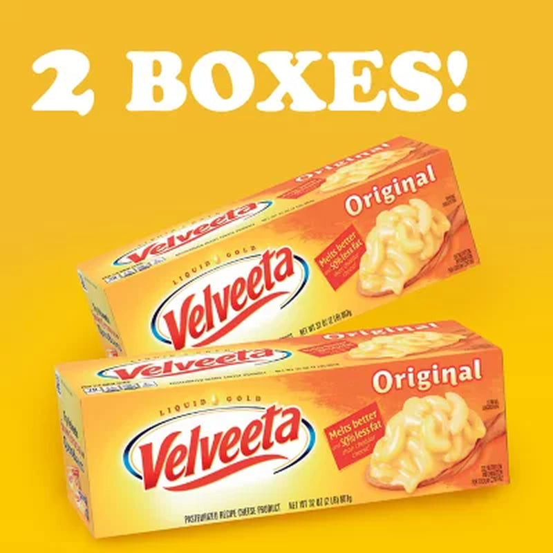 Velveeta Original Pasteurized Cheese Loaf (32 Oz., 2 Pk.)