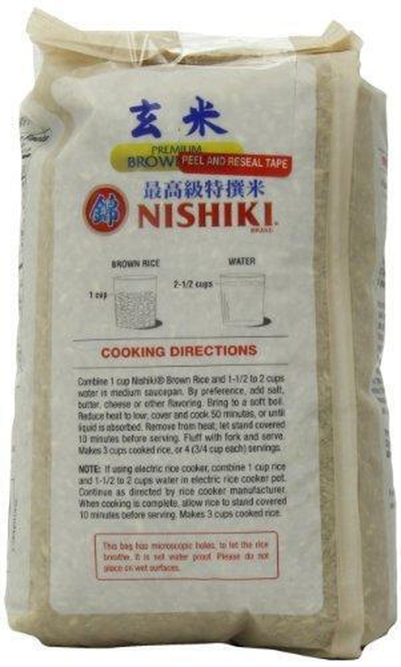 NISHIKI Premium Brown Rice, 5-Pound