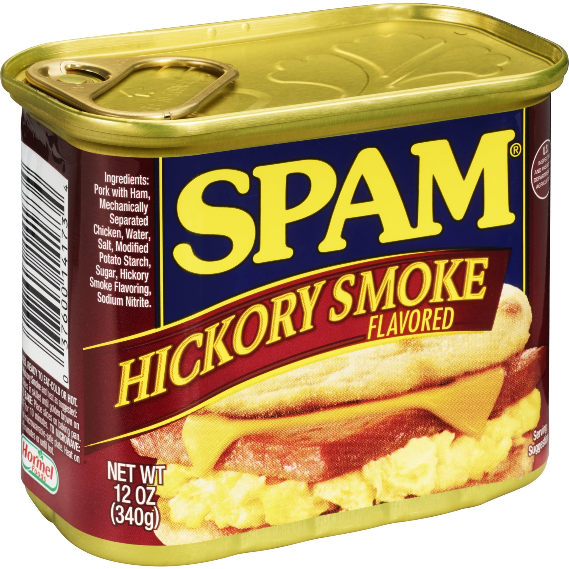 Hickory Smoke Flavored, 7 G Protein per Serving, 12 Oz Aluminum Can