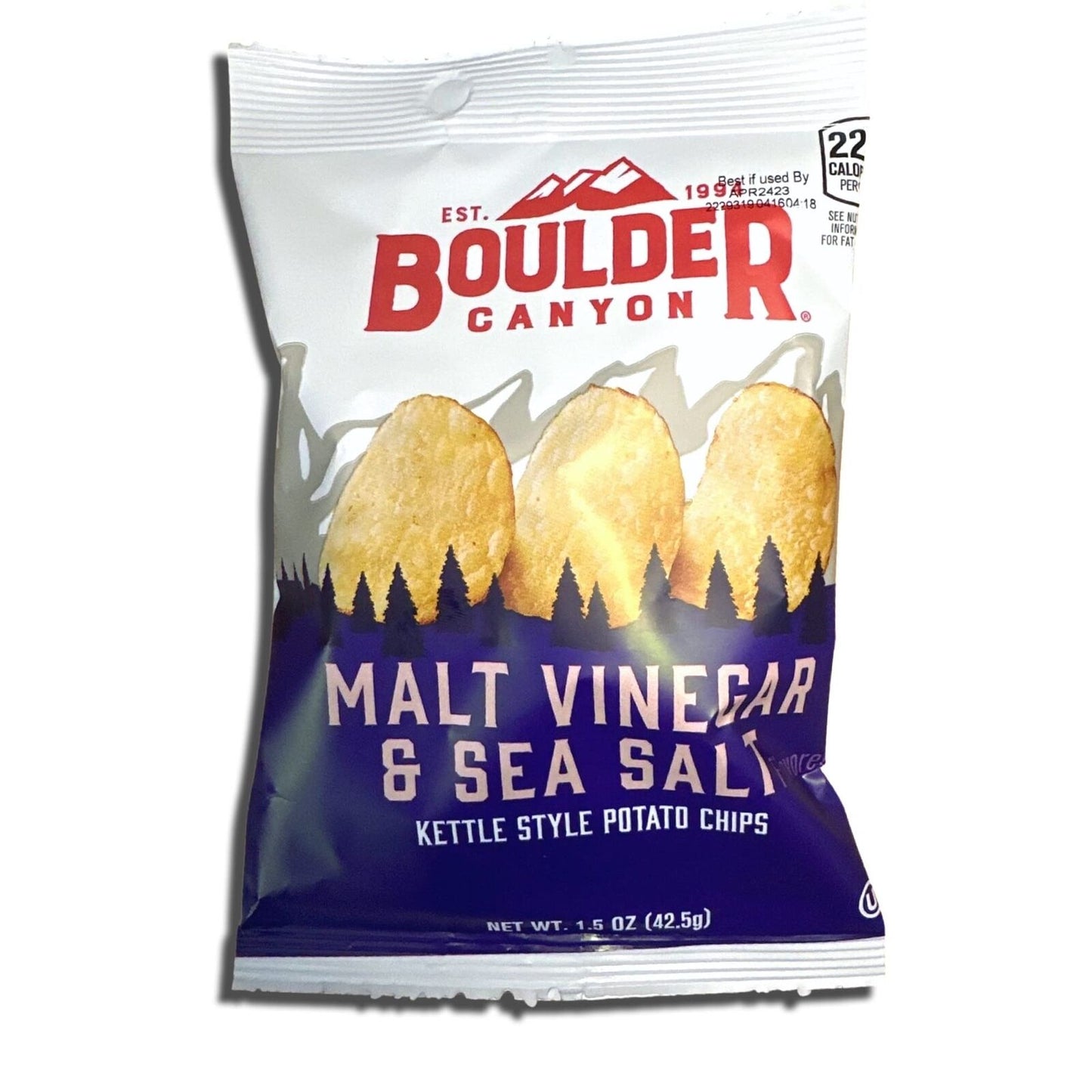 Tribeca Curations | Kettle Style Potato Chips from Boulder | 1.5 Oz | (Malt