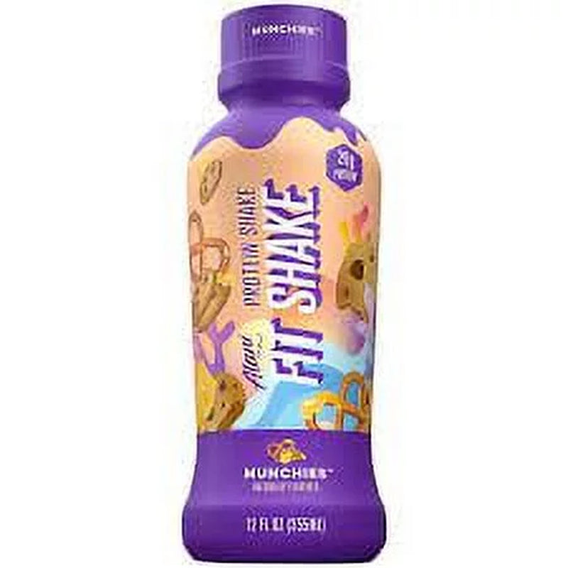 , Fit Shake, Protein Shake, Munchies, 20 Grams Protein, 12 Fluid Oz.