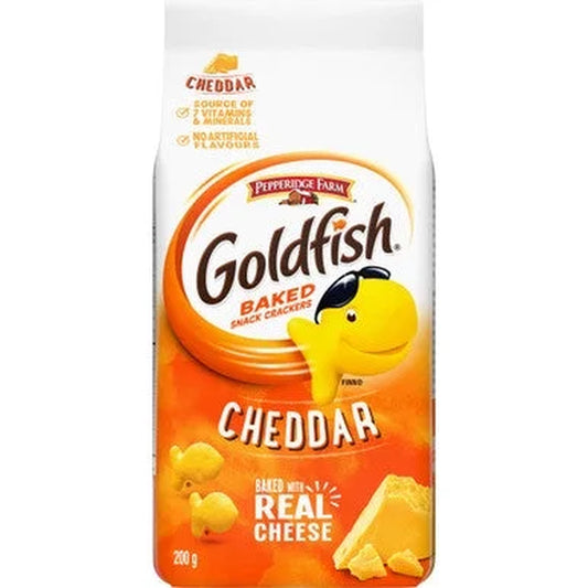 Goldfish Cheddar Crackers, 200G/7Oz, {Imported from Canada}