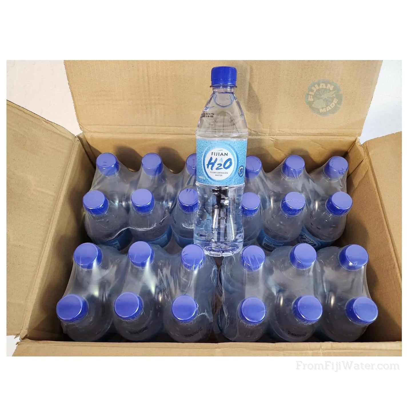 New! Fijian H20 Natural ARTESIAN Mineral Water Case Pack of 24 (20.28 Oz Bottle) Discover Fiji'S Finest H20, Naturally High Ph & SMOOTH TASTE