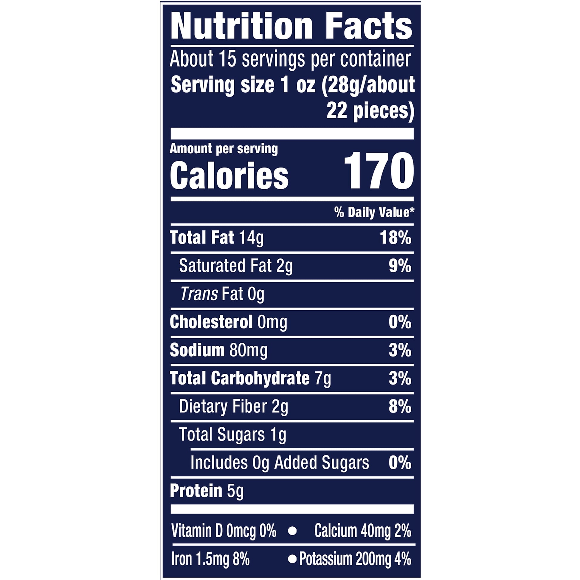 Deluxe Salted Mixed Nuts, Party Snacks, Plant-Based Protein 15.25Oz (1 Canister)