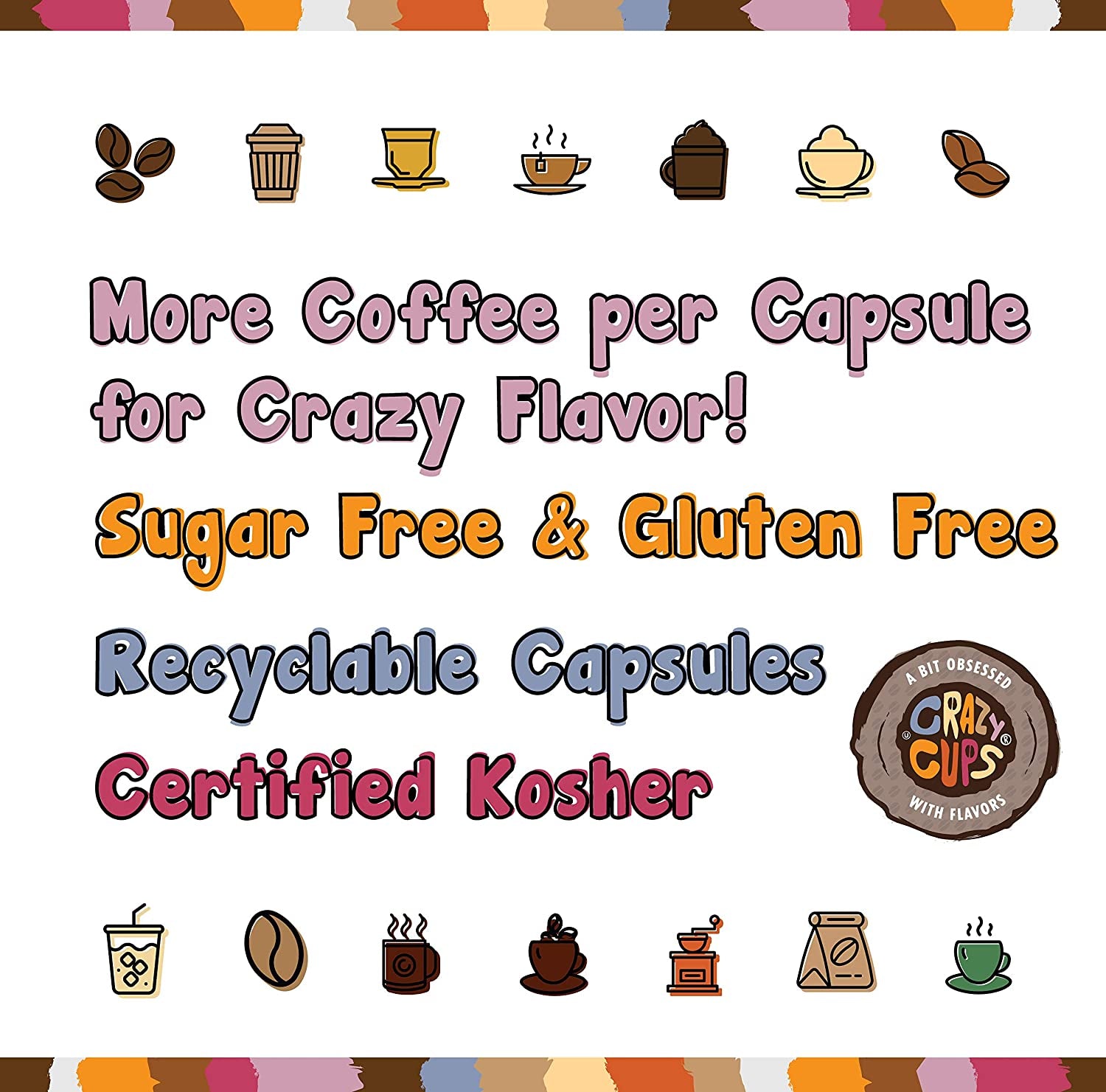 Flavored Decaf Coffee Pods, Decaf Butter Pecan Coffee, Single Serve Coffee for Keurig K Cups Machines, Hot or Iced Coffee, Single Serve Decaffeinated Coffee in Recyclable Pods, 80 Count