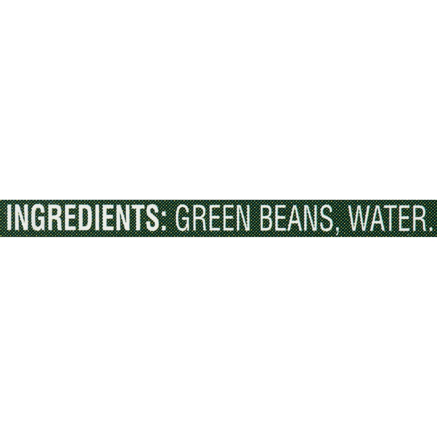 (4 Cans)  Green Beans No Salt Added, 14.5 Oz Can
