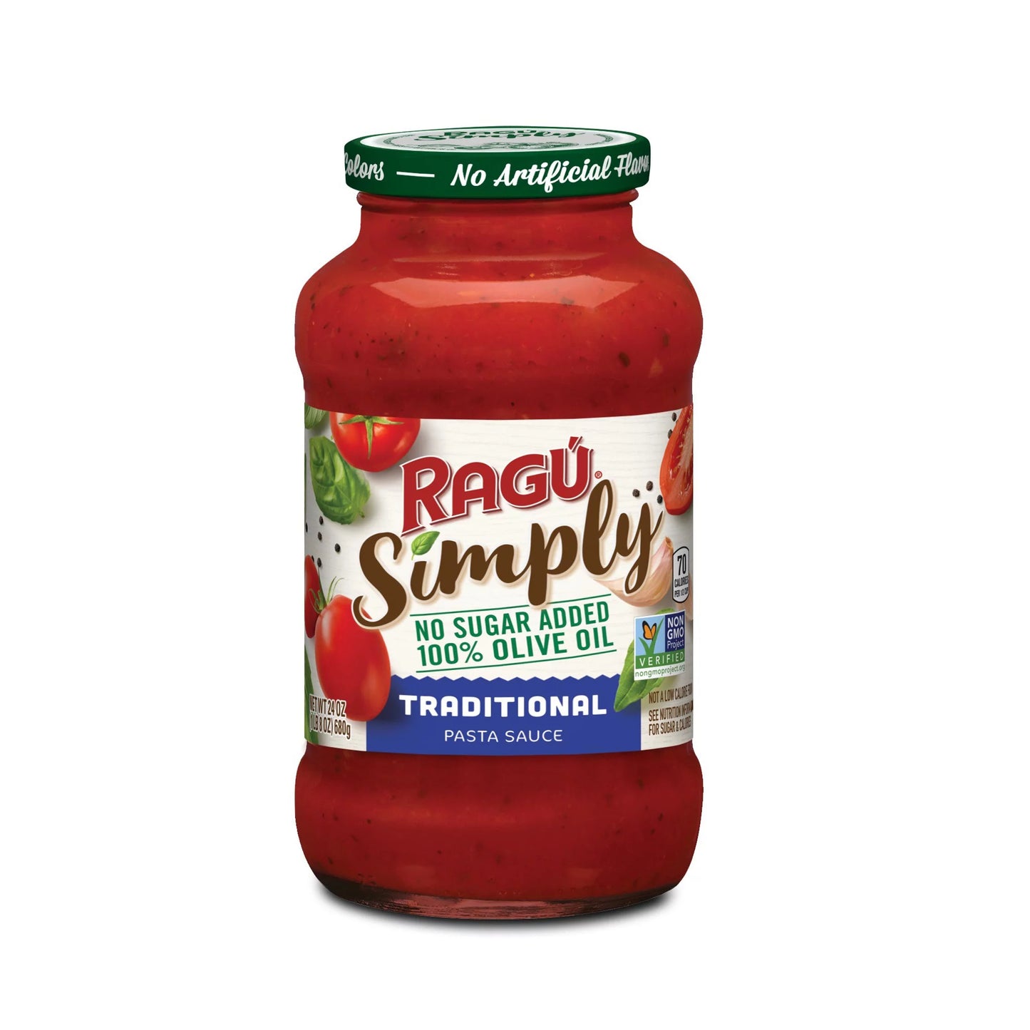 Rag Simply Traditional Pasta Sauce, 24 Oz. (Pack of 2)