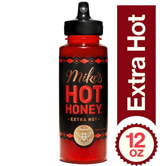 Extra Hot Honey with a Kick! Gluten-Free & Paleo, 12 Oz