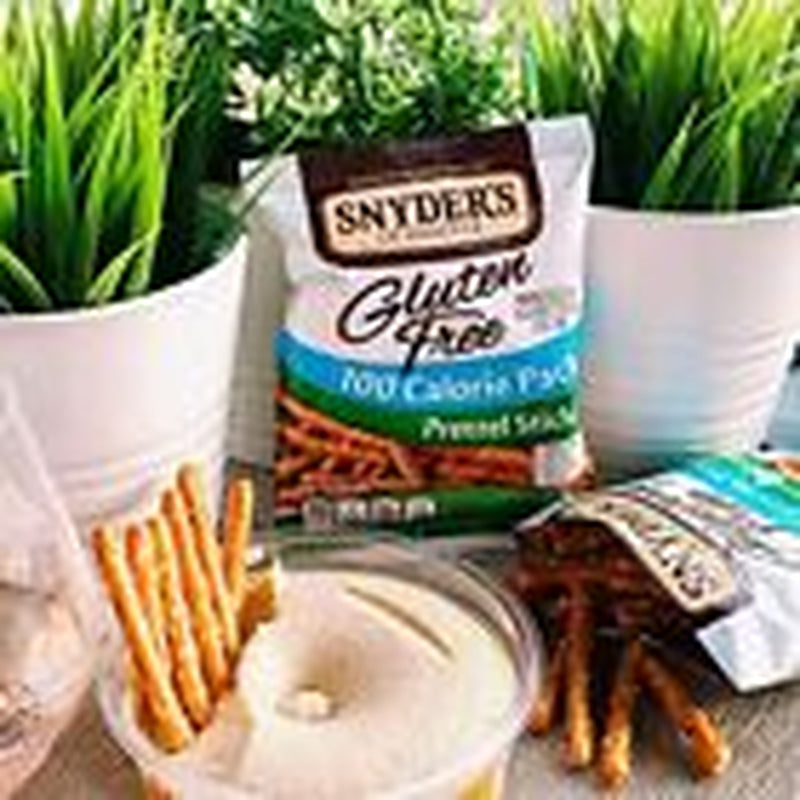 Snyder'S of Hanover, Gluten Free Pretzel Sticks, 100 Calorie Packs, 24 Single Pk