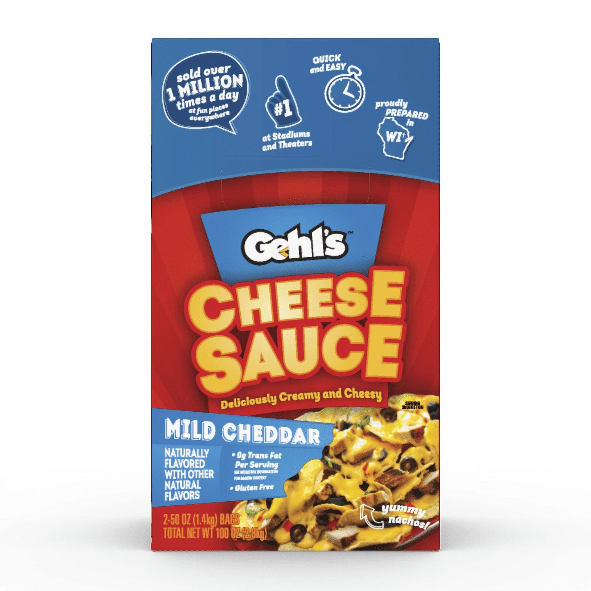 Mild Cheddar Cheese Sauce, 50 Oz, 2 Count