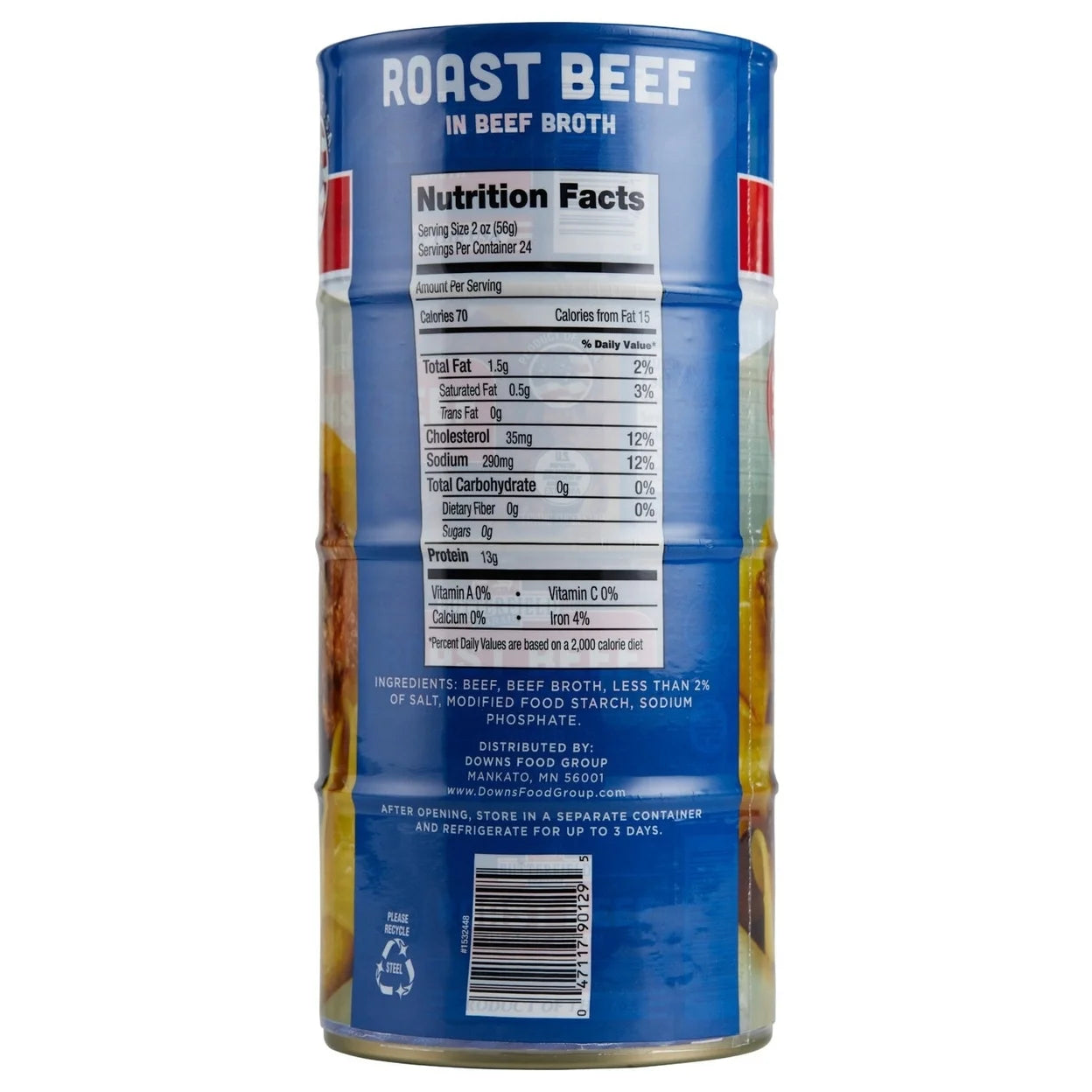 Roast Beef in Beef Broth 12 Ounce (Pack of 4)