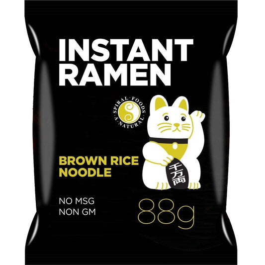 Spiral Ramen Instant Brown Rice 88G (Pack of 12)