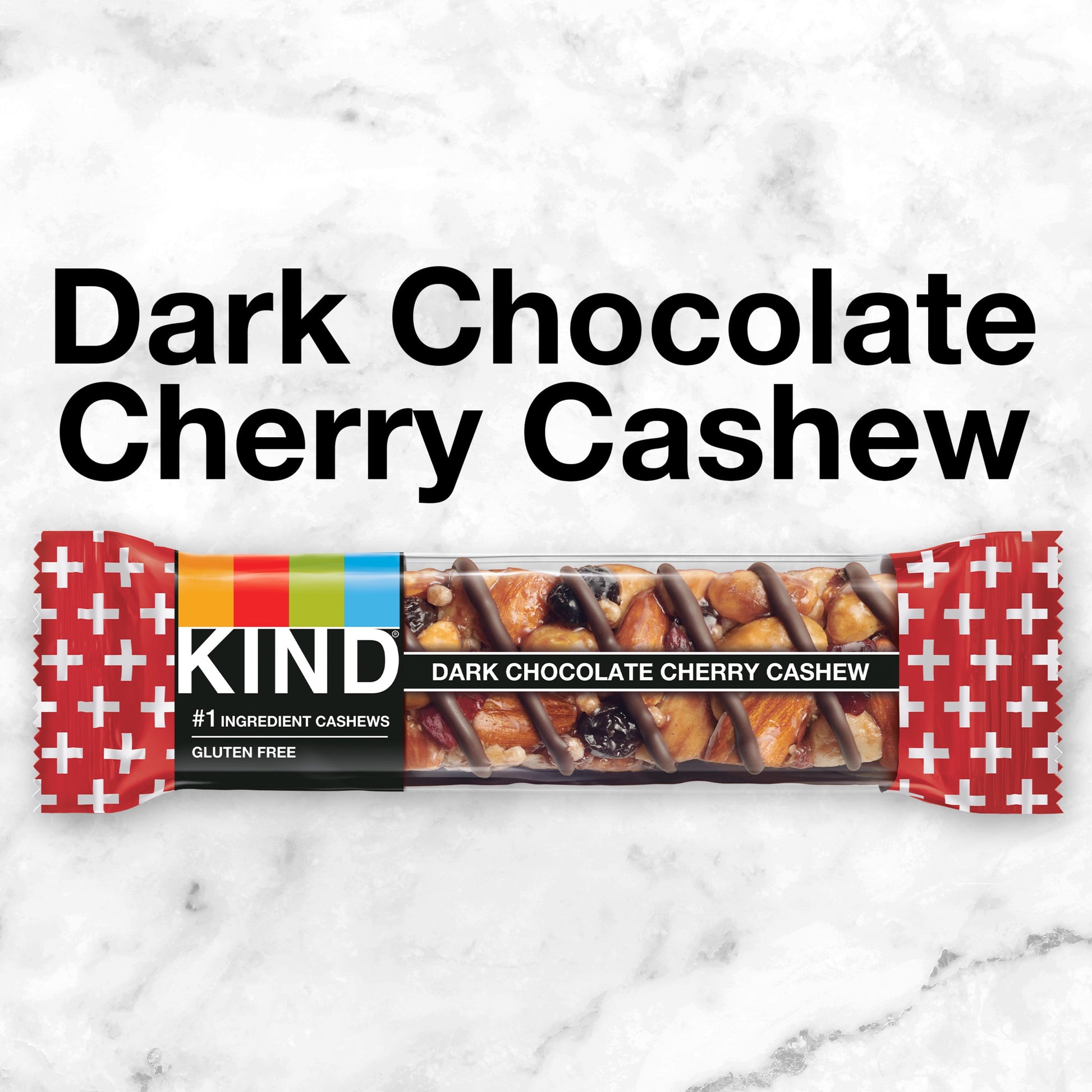 Gluten Free Dark Chocolate Cherry Cashew Snack Bars, 1.4 Oz, 12 Count Box